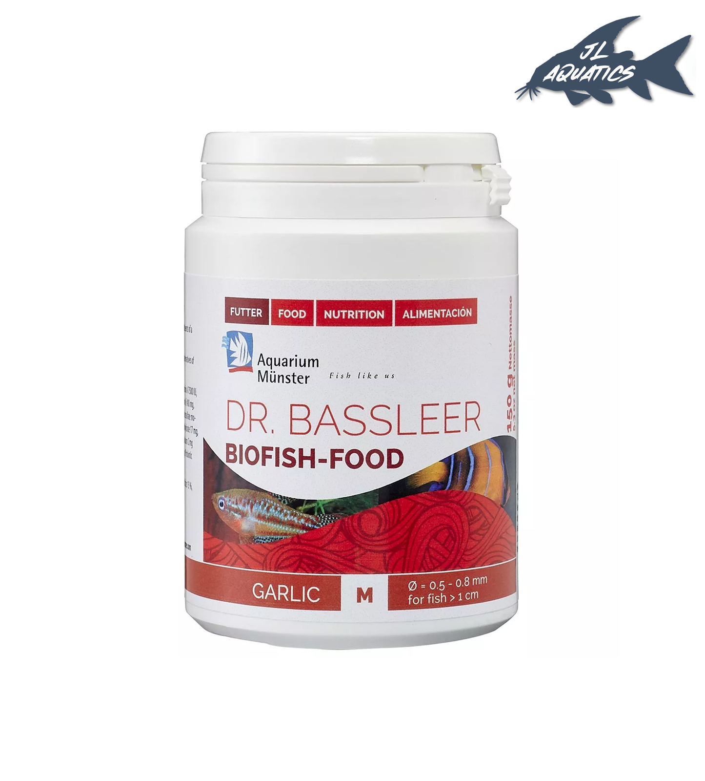 Dr. Bassleer Fish Food - Garlic